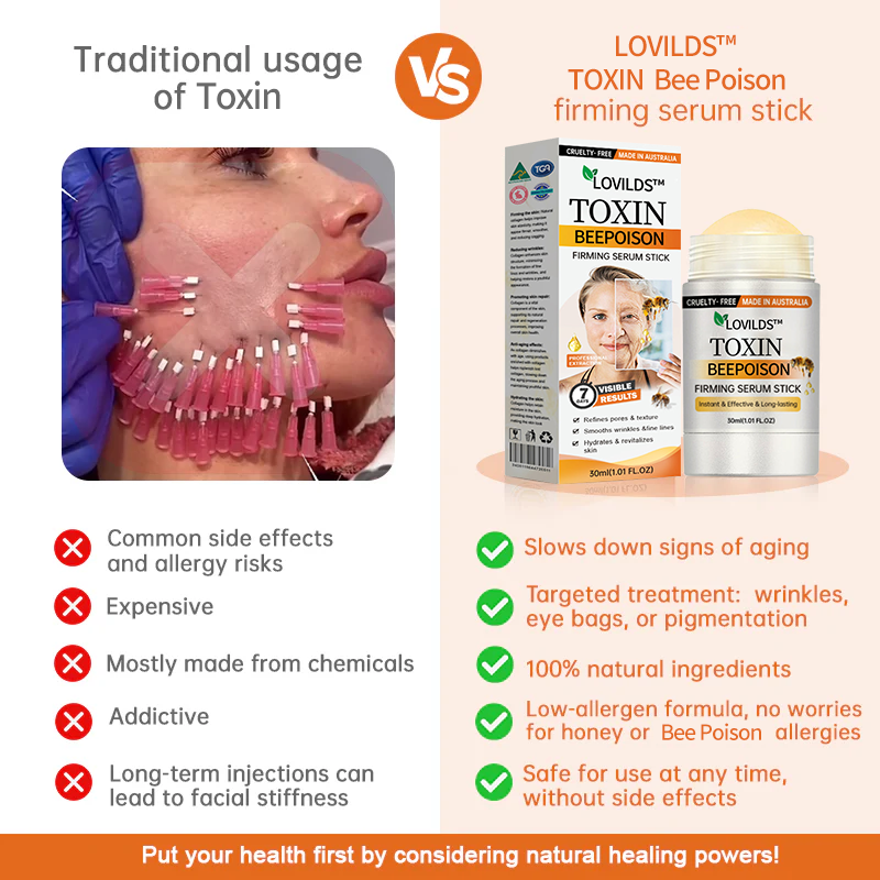 ✨LOVILDS™ Toxin Bee Poison Firming Serum Stick🔥LAST DAY 70% OFF