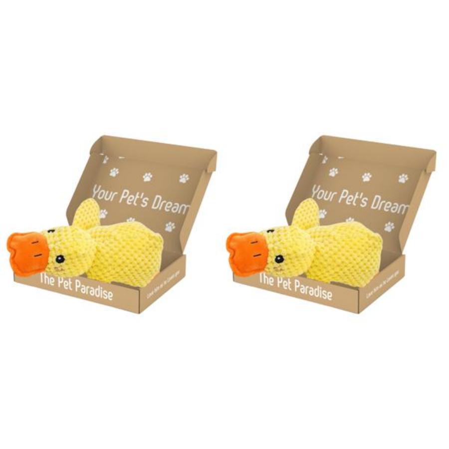 (🔥LAST DAY SALE-85% OFF) Calming Duck Toy （✔️ Non-Toxic Chew-Resistant Fabric）