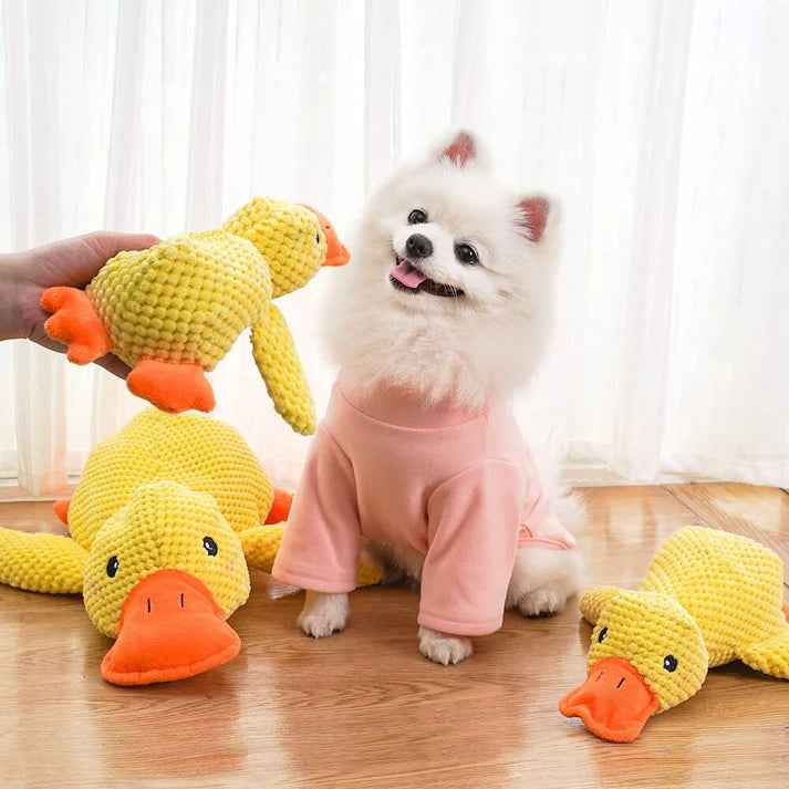 (🔥LAST DAY SALE-85% OFF) Calming Duck Toy （✔️ Non-Toxic Chew-Resistant Fabric）