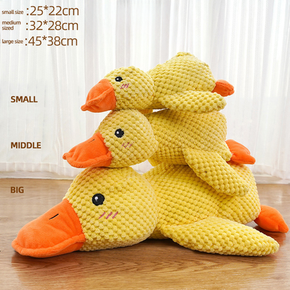 (🔥LAST DAY SALE-85% OFF) Calming Duck Toy （✔️ Non-Toxic Chew-Resistant Fabric）