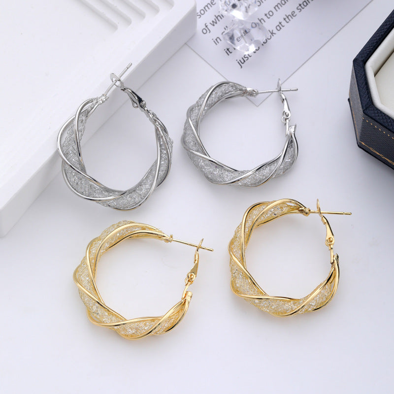 （🔥LAST DAY SALE-80% OFF) Lymphatic activity hoop earrings