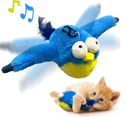 🔥 Last Day Sale Price | 🐾Interactive Chirping Bird Cat Toy